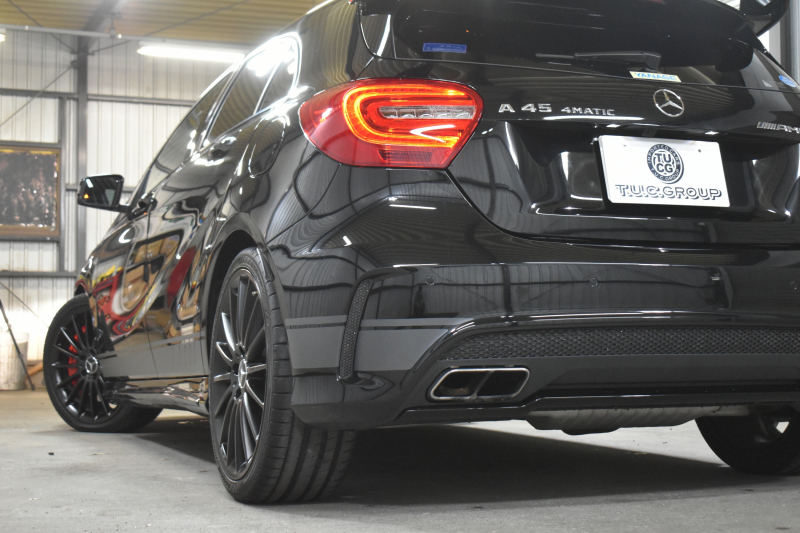 AMG Aクラス A45AMG 4M ｴﾃﾞｨｼｮﾝ1 200台限定 ｾｰﾌﾃｨP 正規D車 専用内装 AMGﾊﾟﾌｫｰﾏﾝｽｼｰﾄ AMG19AW ACC･CPA+･地デジHDDﾅﾋﾞ Bｶﾒﾗ ﾊﾟｰｸﾄﾛ 2年保証