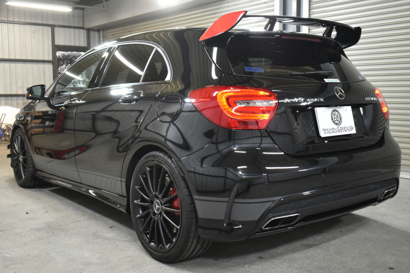 AMG Aクラス A45AMG 4M ｴﾃﾞｨｼｮﾝ1 200台限定 ｾｰﾌﾃｨP 正規D車 専用内装 AMGﾊﾟﾌｫｰﾏﾝｽｼｰﾄ AMG19AW ACC･CPA+･地デジHDDﾅﾋﾞ Bｶﾒﾗ ﾊﾟｰｸﾄﾛ 2年保証