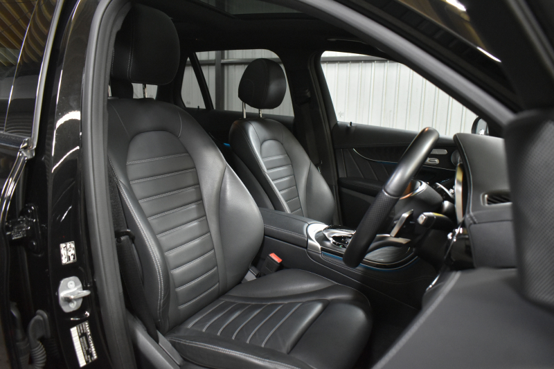 AMG GLC GLC43 4MATIC ﾚｻﾞｰｴｸｽｸﾙｰｼﾌﾞ ﾚｰﾀﾞｰｾｰﾌﾃｨP 3.0ﾀｰﾎﾞ V6 367馬力 MEｺﾈｸﾄ 9速ｺﾗﾑAT 4WD ｶﾞﾗｽｻﾝﾙｰﾌ 全席ﾋｰﾀｰ黒革 ﾃﾞｨｽﾄﾛ BSM Lｷｰﾌﾟ AMGｴｱﾛ20AW ｷｰﾚｽGO PTS ｻｲﾄﾞｽﾃｯﾌﾟ ﾌｯﾄｹﾞｰﾄ ﾌﾞﾙﾒｽﾀｰ 地ﾃﾞｼﾞﾅﾋﾞ 360ｶﾒﾗ 2年保証