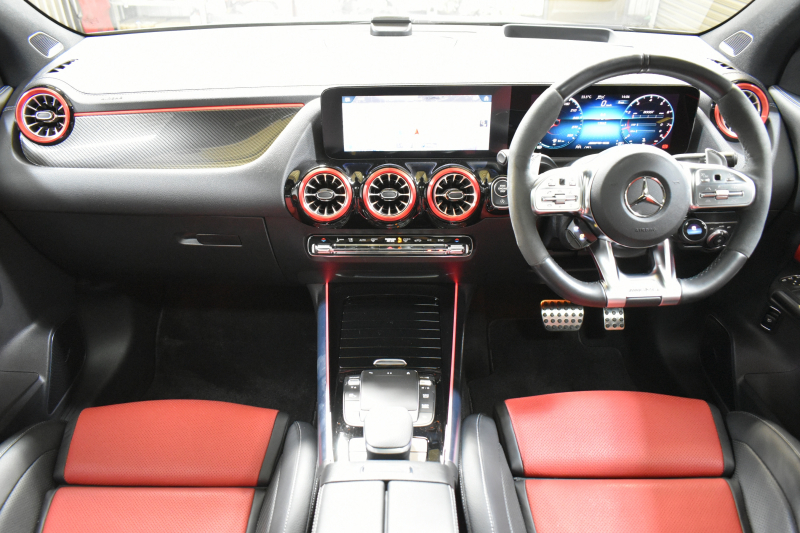 AMG GLA GLA45s 4ﾏﾁｯｸﾌﾟﾗｽ AMGｱﾄﾞﾊﾞﾝｽﾄﾞ&ﾊﾟﾌｫP ﾚｰﾀﾞｰｾｰﾌﾃｨP 8速 ｻﾝﾙｰﾌ ﾋｰﾀｰ赤黒革 対話式ﾅﾋﾞ ﾃﾞｨｽﾄﾛ BSM Lｷｰﾌﾟ AMGｴｱﾛ20AW ｷｰﾚｽGO PTS HUD  地ﾃﾞｼﾞﾅﾋﾞ 360ｶﾒﾗ 2年保証