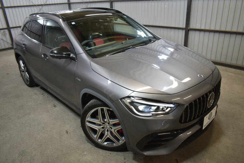AMG GLA GLA45s 4ﾏﾁｯｸﾌﾟﾗｽ AMGｱﾄﾞﾊﾞﾝｽﾄﾞ&ﾊﾟﾌｫP ﾚｰﾀﾞｰｾｰﾌﾃｨP 8速 ｻﾝﾙｰﾌ ﾋｰﾀｰ赤黒革 対話式ﾅﾋﾞ ﾃﾞｨｽﾄﾛ BSM Lｷｰﾌﾟ AMGｴｱﾛ20AW ｷｰﾚｽGO PTS HUD  地ﾃﾞｼﾞﾅﾋﾞ 360ｶﾒﾗ 2年保証
