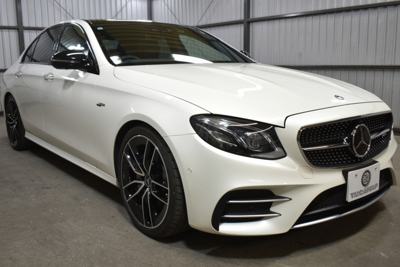 AMG Eクラス E53 4ﾏﾁｯｸ+ ｴｸｽｸﾙｰｼﾌﾞ ﾚｰﾀﾞｰｾｰﾌﾃｨP 3.0ﾘｯﾀｰ/435馬力 MEｺﾈｸﾄ 9速AT 4WD ﾊﾟﾉﾗﾏｻﾝﾙｰﾌ ﾋｰﾀｰｸｰﾗｰ黒革 ﾃﾞｨｽﾄﾛ BSM Lﾁｪﾝｼﾞ AMGｴｱﾛ20AW ｷｰﾚｽGO PTS ﾌﾞﾙﾒｽﾀｰ HUD ﾌｯﾄｹﾞｰﾄ LEDﾍｯﾄﾞﾗｲﾄ 地ﾃﾞｼﾞﾅﾋﾞ 360ｶﾒﾗ 2年保証