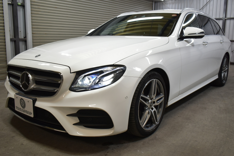 メルセデスベンツ Eクラス E200ﾜｺﾞﾝ AVG ｽﾎﾟｰﾂ 本革仕様 ﾚｰﾀﾞｰSP  9速AT 全席ﾋｰﾀｰ黒革 ﾃﾞｨｽﾄﾛ Bｽﾎﾟｯﾄ Lﾁｪﾝｼﾞ AMGｴｱﾛ19AW ｷｰﾚｽGO PTS ﾌｯﾄｹﾞｰﾄ ﾌﾞﾙﾒｽﾀｰS 地ﾃﾞｼﾞ360ｶﾒﾗ 2年保証