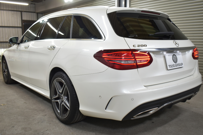 メルセデスベンツ Cクラス C200 ﾛｰﾚｳｽｴﾃﾞｨｼｮﾝ ｽﾎﾟｰﾂ+P ﾚｰﾀﾞｰｾｰﾌﾃｨP 最終特別仕様 MEｺﾈ 9速 BSG搭載 HUD ﾋｰﾀｰ黒革 ﾃﾞｨｽﾄﾛ BSM Lｷｰﾌﾟ AMGｴｱﾛ18AW ｷｰﾚｽGo PTS 液晶ﾒｰﾀｰ LEDﾍｯﾄﾞﾗｲﾄ 地ﾃﾞｼﾞﾅﾋﾞ Bｶﾒﾗ 2年保証