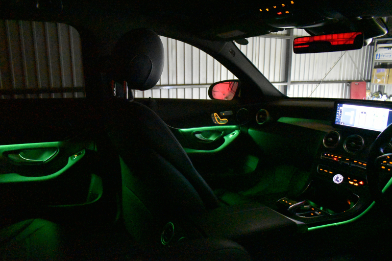 メルセデスベンツ Cクラス C200 ﾛｰﾚｳｽｴﾃﾞｨｼｮﾝ ｽﾎﾟｰﾂ+P ﾚｰﾀﾞｰｾｰﾌﾃｨP 最終特別仕様 MEｺﾈ 9速 BSG搭載 HUD ﾋｰﾀｰ黒革 ﾃﾞｨｽﾄﾛ BSM Lｷｰﾌﾟ AMGｴｱﾛ18AW ｷｰﾚｽGo PTS 液晶ﾒｰﾀｰ LEDﾍｯﾄﾞﾗｲﾄ 地ﾃﾞｼﾞﾅﾋﾞ Bｶﾒﾗ 2年保証