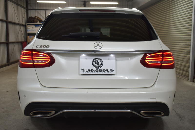 メルセデスベンツ Cクラス C200 ﾛｰﾚｳｽｴﾃﾞｨｼｮﾝ ｽﾎﾟｰﾂ+P ﾚｰﾀﾞｰｾｰﾌﾃｨP 最終特別仕様 MEｺﾈ 9速 BSG搭載 HUD ﾋｰﾀｰ黒革 ﾃﾞｨｽﾄﾛ BSM Lｷｰﾌﾟ AMGｴｱﾛ18AW ｷｰﾚｽGo PTS 液晶ﾒｰﾀｰ LEDﾍｯﾄﾞﾗｲﾄ 地ﾃﾞｼﾞﾅﾋﾞ Bｶﾒﾗ 2年保証