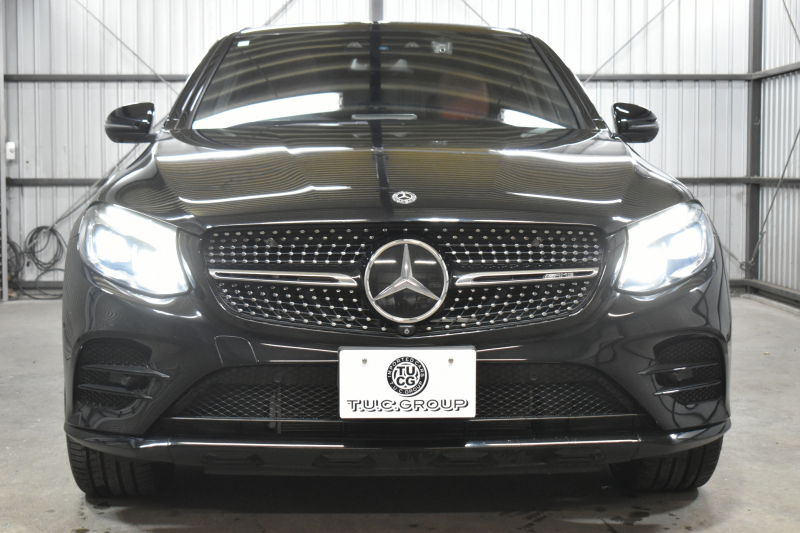 AMG GLCクーペ GLC43 4MATIC ｸｰﾍﾟ ﾚｻﾞｰｴｸｽｸﾙｰｼﾌﾞ ﾚｰﾀﾞｰｾｰﾌﾃｨP 3.0ﾀｰﾎﾞ V6 367馬力  4WD ｶﾞﾗｽｻﾝﾙｰﾌ 全席ﾋｰﾀｰ赤黒革 ﾃﾞｨｽﾄﾛ BSM Lｷｰﾌﾟ AMGｴｱﾛ20AW ｷｰﾚｽGO PTS ｻｲﾄﾞｽﾃｯﾌﾟ ﾌｯﾄｹﾞｰﾄ ﾌﾞﾙﾒｽﾀｰ 地ﾃﾞｼﾞﾅﾋﾞ 360ｶﾒﾗ 2年保証