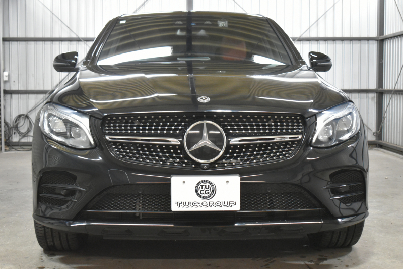 AMG GLCクーペ GLC43 4MATIC ｸｰﾍﾟ ﾚｻﾞｰｴｸｽｸﾙｰｼﾌﾞ ﾚｰﾀﾞｰｾｰﾌﾃｨP 3.0ﾀｰﾎﾞ V6 367馬力  4WD ｶﾞﾗｽｻﾝﾙｰﾌ 全席ﾋｰﾀｰ赤黒革 ﾃﾞｨｽﾄﾛ BSM Lｷｰﾌﾟ AMGｴｱﾛ20AW ｷｰﾚｽGO PTS ｻｲﾄﾞｽﾃｯﾌﾟ ﾌｯﾄｹﾞｰﾄ ﾌﾞﾙﾒｽﾀｰ 地ﾃﾞｼﾞﾅﾋﾞ 360ｶﾒﾗ 2年保証