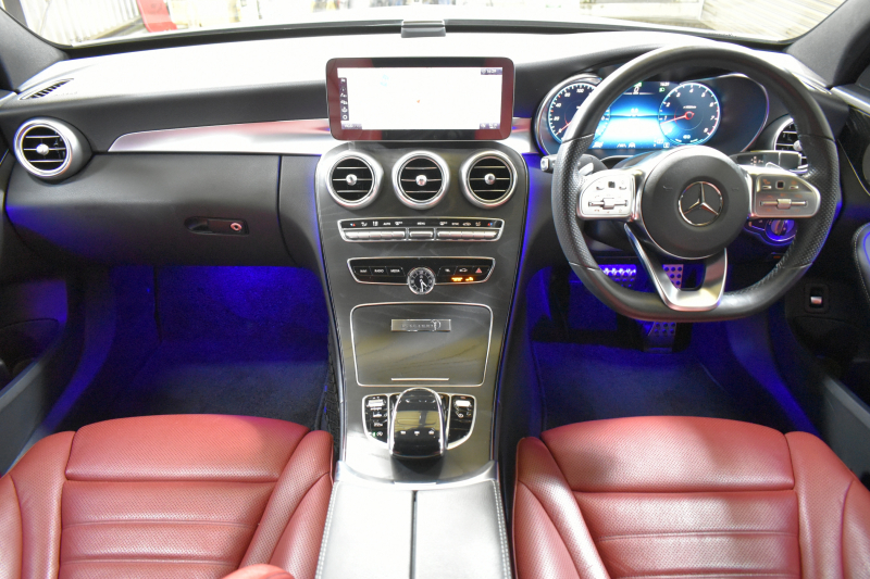 メルセデスベンツ Cクラス C200 ﾛｰﾚｳｽｴﾃﾞｨｼｮﾝ ﾚｻﾞｰｴｸｽｸﾙｰｼﾌﾞ ｽﾎﾟｰﾂ＋P ﾚｰﾀﾞｰｾｰﾌﾃｨP 最終特別仕様 MEｺﾈ BSG搭載 ﾋｰﾀｰｸｰﾗｰ赤革 ﾃﾞｨｽﾄﾛ BSM Lｷｰﾌﾟ AMGｴｱﾛ18AW ﾌﾞﾙﾒS 液晶ﾒｰﾀｰ  ﾌｯﾄﾄﾗﾝｸ HUD 地ﾃﾞｼﾞﾅﾋﾞ 360ｶﾒﾗ 2年保証