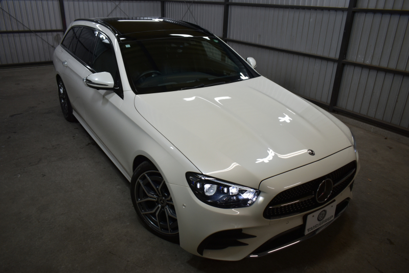 メルセデスベンツ Eクラス E220dﾜｺﾞﾝ ｽﾎﾟｰﾂ ｴｸｽｸﾙｰｼﾌﾞP AMGﾗｲﾝｲﾝﾃﾘｱP ﾚｰﾀﾞｰｾｰﾌﾃｨP 後期型 ﾊﾟﾉﾗﾏｻﾝﾙｰﾌ 全席ﾋｰﾀｰ黒革 ﾌﾞﾙﾒｽﾀｰ HUD ﾃﾞｨｽﾄﾛ BSM Lﾁｪﾝｼﾞ AMGｴｱﾛ19AW MBUXﾅﾋﾞTV 360ｶﾒﾗ ｷｰﾚｽｺﾞｰ  ﾏﾙﾁｶﾗｰｱﾝﾋﾞｴﾝﾄ 2年保証