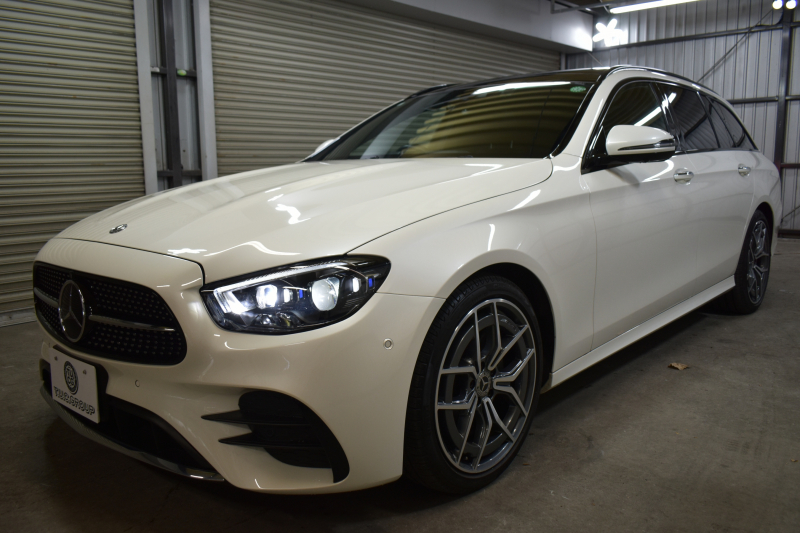 メルセデスベンツ Eクラス E220dﾜｺﾞﾝ ｽﾎﾟｰﾂ ｴｸｽｸﾙｰｼﾌﾞP AMGﾗｲﾝｲﾝﾃﾘｱP ﾚｰﾀﾞｰｾｰﾌﾃｨP 後期型 ﾊﾟﾉﾗﾏｻﾝﾙｰﾌ 全席ﾋｰﾀｰ黒革 ﾌﾞﾙﾒｽﾀｰ HUD ﾃﾞｨｽﾄﾛ BSM Lﾁｪﾝｼﾞ AMGｴｱﾛ19AW MBUXﾅﾋﾞTV 360ｶﾒﾗ ｷｰﾚｽｺﾞｰ  ﾏﾙﾁｶﾗｰｱﾝﾋﾞｴﾝﾄ 2年保証