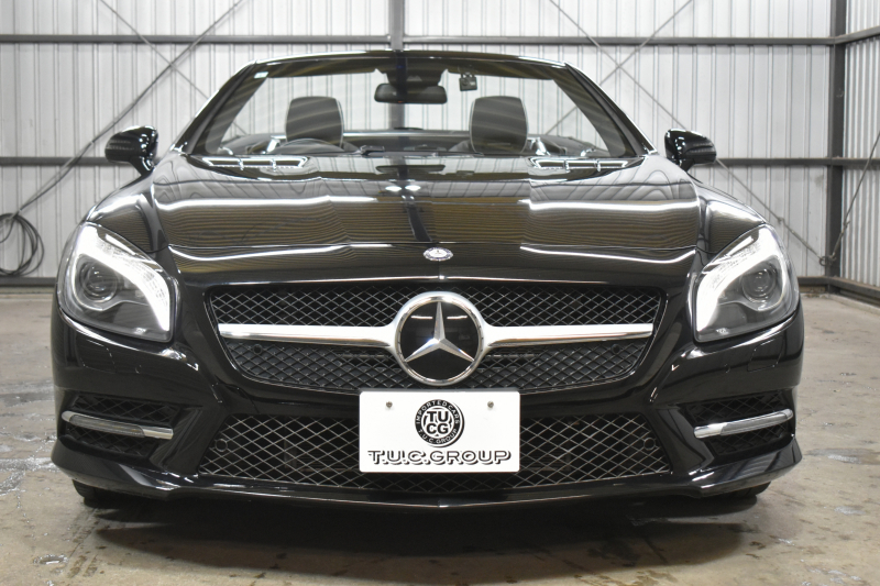 メルセデスベンツ SLクラス SL350 ﾚｰﾀﾞｰｾｰﾌﾃｨP 3.5ﾘｯﾀｰV6 306馬力 ﾏｼﾞｯｸｽｶｲﾙｰﾌ ｴｱｽｶｰﾌ ﾋｰﾀｰ黒革 ﾃﾞｨｽﾄﾛ BSM Lｷｰﾌﾟ AMGｴｱﾛ19AW ｷｰﾚｽGO PTS ﾌｯﾄﾄﾗﾝｸ 地ﾃﾞｼﾞﾅﾋﾞBｶﾒﾗ 2年保証