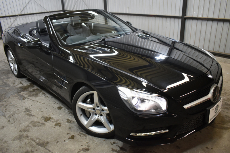 メルセデスベンツ SLクラス SL350 ﾚｰﾀﾞｰｾｰﾌﾃｨP 3.5ﾘｯﾀｰV6 306馬力 ﾏｼﾞｯｸｽｶｲﾙｰﾌ ｴｱｽｶｰﾌ ﾋｰﾀｰ黒革 ﾃﾞｨｽﾄﾛ BSM Lｷｰﾌﾟ AMGｴｱﾛ19AW ｷｰﾚｽGO PTS ﾌｯﾄﾄﾗﾝｸ 地ﾃﾞｼﾞﾅﾋﾞBｶﾒﾗ 2年保証