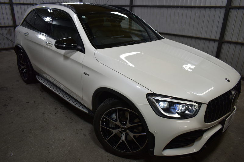 AMG GLC GLC43 4M ﾚｻﾞｰｴｸｽｸﾙｰｼﾌﾞ ﾚｰﾀﾞｰｾｰﾌﾃｨP 後期型 1ｵｰﾅｰ 390馬力V6 MEｺﾈ MBUXｼｽﾃﾑ ﾊﾟﾉﾗﾏｻﾝﾙｰﾌ ﾋｰﾀｰｸｰﾗｰ革 ﾃﾞｨｽﾄﾛ BSM Lﾁｪﾝｼﾞ AMGｴｱﾛ20AW ｷｰﾚｽGO PTS ｻｲﾄﾞｽﾃｯﾌﾟ HUD ﾌｯﾄｹﾞｰﾄ ﾌﾞﾙﾒｽﾀｰS 対話式ﾅﾋﾞTV 360ｶﾒ 2年保証