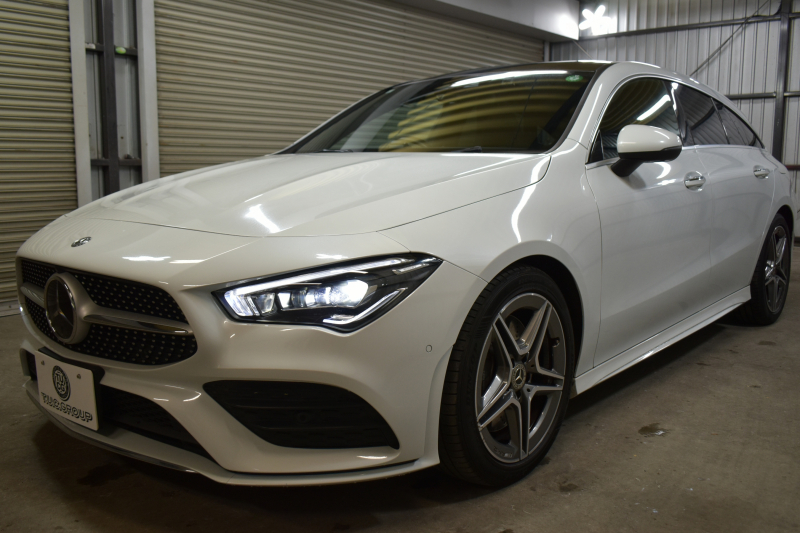 メルセデスベンツ CLAクラス CLA250 4MｼｭｰﾃｨﾝｸﾞB  AMGﾗｲﾝ AMGﾚｻﾞｰｴｸｽｸﾙｰｼﾌﾞ ｱﾄﾞﾊﾞﾝｽﾄﾞ RSP 1ｵｰﾅｰ ﾊﾟﾉﾗﾏｻﾝﾙｰﾌ ﾋｰﾀｰ黒灰革 ACC Lﾁｪﾝｼﾞ AMGｴｱﾛ18AW ｷｰGO HUD 対話式ﾅﾋﾞ 360ｶﾒﾗ 2年保証