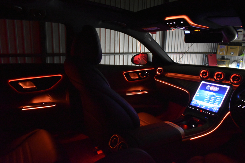 メルセデスベンツ Cクラス C220d ﾜｺﾞﾝ AVG AMGﾗｲﾝ ﾚｻﾞｰｴｸｽｸﾙｰｼﾌﾞ ﾚｰﾀﾞｰSP ISG搭載 ﾋｰﾀｰ黒革 ﾃﾞｨｽﾄﾛ AMGｴｱﾛ18AW ｷｰGO MBUXﾅﾋﾞ360ｶﾒ HUD 2年保証