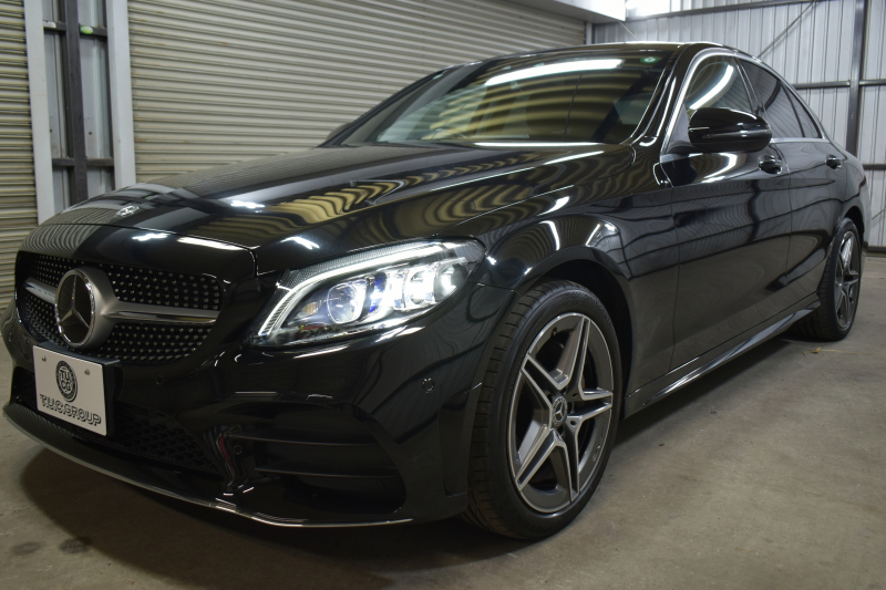 メルセデスベンツ Cクラス C200 ﾛｰﾚｳｽｴﾃﾞｨｼｮﾝ ｽﾎﾟｰﾂ＋P ﾚｰﾀﾞｰｾｰﾌﾃｨP 最終特別仕様 MEｺﾈ BSG搭載 ﾋｰﾀｰ黒革 ﾃﾞｨｽﾄﾛ BSM Lｷｰﾌﾟ AMGｴｱﾛ18AW 液晶ﾒｰﾀｰ HUD 地ﾃﾞｼﾞﾅﾋﾞ ﾊﾞｯｸｶﾒﾗ 2年保証