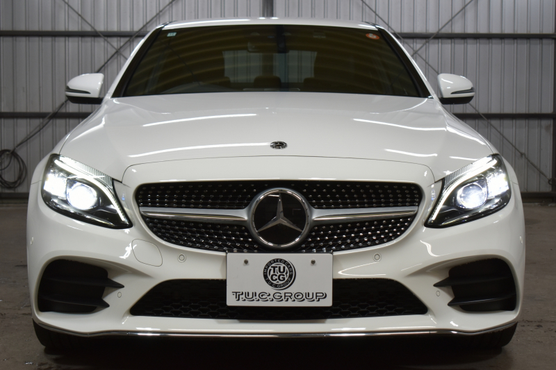 メルセデスベンツ Cクラス C200 ﾛｰﾚｳｽｴﾃﾞｨｼｮﾝ ｽﾎﾟｰﾂ＋P ﾚｰﾀﾞｰｾｰﾌﾃｨP 最終特別仕様 MEｺﾈ BSG搭載 ﾋｰﾀｰ黒革 ﾃﾞｨｽﾄﾛ BSM Lｷｰﾌﾟ AMGｴｱﾛ18AW 液晶ﾒｰﾀｰ HUD 地ﾃﾞｼﾞﾅﾋﾞ ﾊﾞｯｸｶﾒﾗ 2年保証