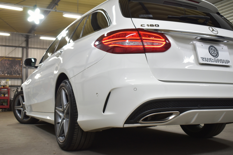 メルセデスベンツ Cクラス C180 ﾜｺﾞﾝ ﾛｰﾚｳｽｴﾃﾞｨｼｮﾝ ﾚｰﾀﾞｰｾｰﾌﾃｨP 特別仕様車 MEｺﾈｸﾄ ﾊﾟﾉﾗﾏｻﾝﾙｰﾌ ﾋｰﾀｰ黒革 ﾃﾞｨｽﾄﾛ BSM Lｷｰﾌﾟ AMGｴｱﾛ18AW ｷｰﾚｽGO PTS 電動ﾘｱｹﾞｰﾄ LEDﾍｯﾄﾞﾗｲﾄ 地ﾃﾞｼﾞﾅﾋﾞ Bｶﾒﾗ 2年保証