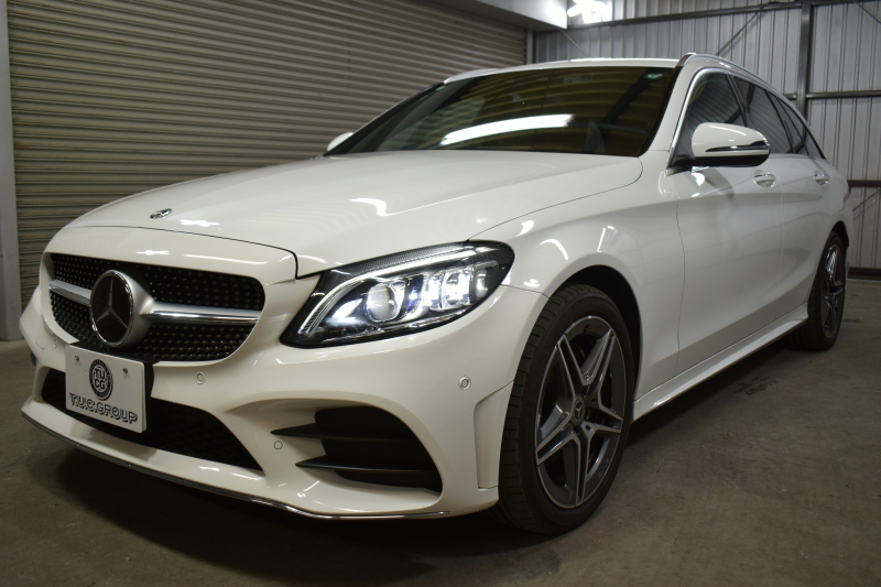 メルセデスベンツ Cクラス C200ﾜｺﾞﾝ AVG AMGﾗｲﾝ ﾚｰﾀﾞｰｾｰﾌﾃｨP 後期 AMGｴｱﾛ18AW ｴｱｻｽ 革 ﾃﾞｨｽﾄﾛﾆｯｸ ﾌﾞﾗｲﾝﾄﾞｽﾎﾟｯﾄ ﾚｰﾝｷｰﾌﾟ ﾅﾋﾞTV ﾊﾞｯｸｶﾒﾗ ｵｰﾄﾃｰﾙｹﾞｰﾄ ｷｰﾚｽｺﾞｰ 2年保証