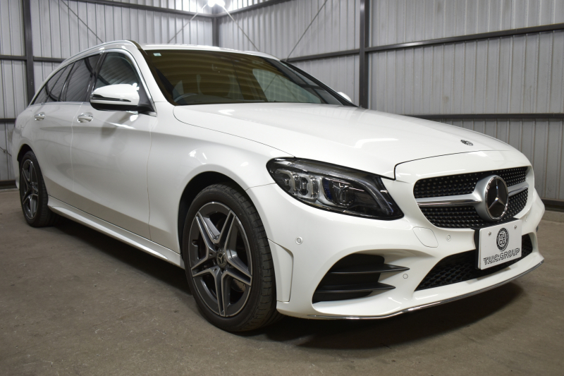 メルセデスベンツ Cクラス C200ﾜｺﾞﾝ AVG AMGﾗｲﾝ ﾚｰﾀﾞｰｾｰﾌﾃｨP 後期 AMGｴｱﾛ18AW ｴｱｻｽ 革 ﾃﾞｨｽﾄﾛﾆｯｸ ﾌﾞﾗｲﾝﾄﾞｽﾎﾟｯﾄ ﾚｰﾝｷｰﾌﾟ ﾅﾋﾞTV ﾊﾞｯｸｶﾒﾗ ｵｰﾄﾃｰﾙｹﾞｰﾄ ｷｰﾚｽｺﾞｰ 2年保証