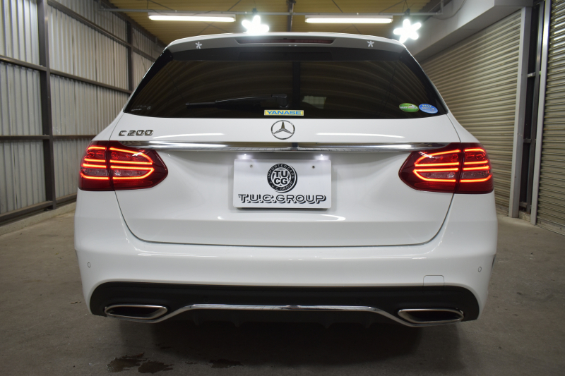 メルセデスベンツ Cクラス C200ﾜｺﾞﾝ AVG AMGﾗｲﾝ ﾚｰﾀﾞｰｾｰﾌﾃｨP 後期 AMGｴｱﾛ18AW ｴｱｻｽ 革 ﾃﾞｨｽﾄﾛﾆｯｸ ﾌﾞﾗｲﾝﾄﾞｽﾎﾟｯﾄ ﾚｰﾝｷｰﾌﾟ ﾅﾋﾞTV ﾊﾞｯｸｶﾒﾗ ｵｰﾄﾃｰﾙｹﾞｰﾄ ｷｰﾚｽｺﾞｰ 2年保証