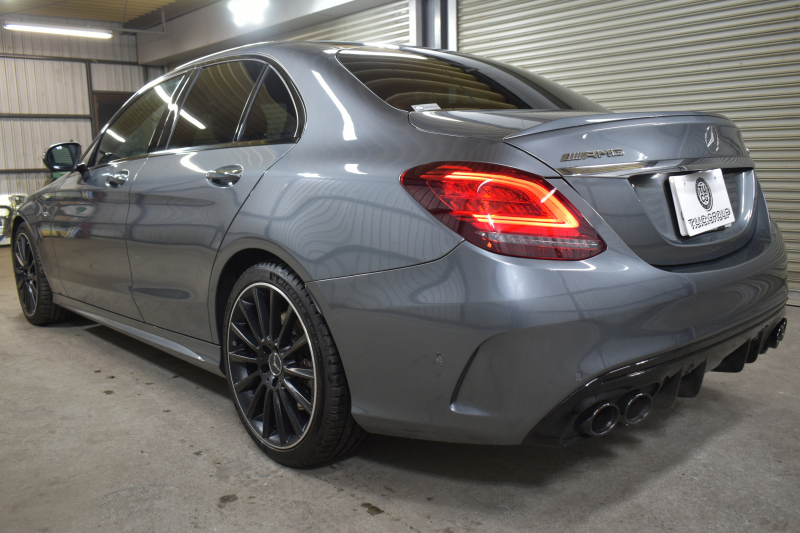 AMG Cクラス C43 4ﾏﾁｯｸ  ﾚｰﾀﾞｰｾｰﾌﾃｨP 後期型 3.0V6ﾀｰﾎﾞ 390馬力 ﾊﾟﾉﾗﾏｻﾝﾙｰﾌ ﾋｰﾀｰ黒本革 ﾃﾞｨｽﾄﾛ BSM Lﾁｪﾝｼﾞ AMGｴｱﾛ ｷｰGO ﾊﾟｰｸﾄﾛ ﾌｯﾄﾄﾗﾝｸ HUD ﾌﾞﾙﾒｽﾀｰS 液晶ﾒｰﾀｰ LEDﾍｯﾄﾞﾗｲﾄ 地ﾃﾞｼﾞﾅﾋﾞ Bｶﾒﾗ 2年保証