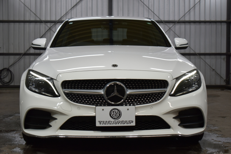 メルセデスベンツ Cクラス C220d AVG AMGﾗｲﾝ ﾚｰﾀﾞｰｾｰﾌﾃｨP 後期型  燃費18.9km  ﾋｰﾀｰ黒革 ﾃﾞｨｽﾄﾛ BSM Lﾁｪﾝｼﾞ 誤発進 AMGｴｱﾛ TWS19AW ｷｰﾚｽGO ﾊﾟｰｸﾄﾛ LEDﾍｯﾄﾞﾗｲﾄ ﾏﾙﾁｱﾝﾋﾞｴﾝﾄ 地ﾃﾞｼﾞﾅﾋﾞBｶﾒﾗ 2年保証
