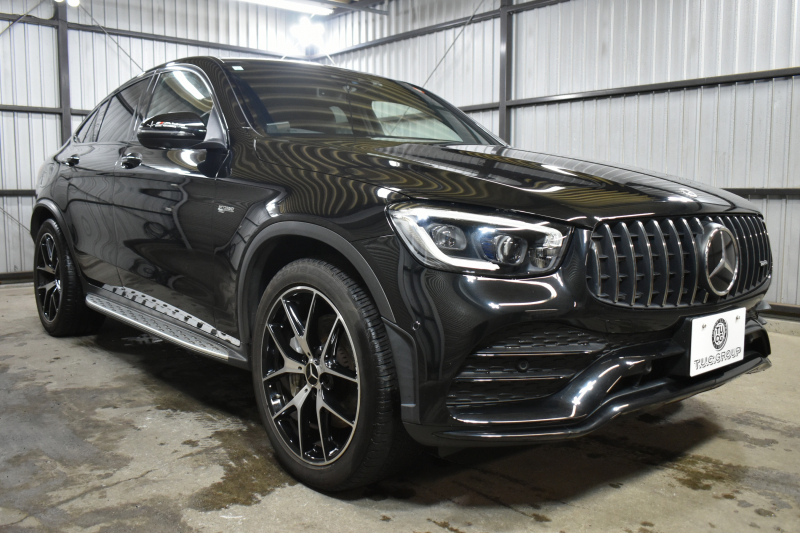 AMG GLCクーペ GLC43 4MATIC ｸｰﾍﾟ ｴｸｽｸﾙｰｼﾌﾞ ﾚｰﾀﾞｰｾｰﾌﾃｨP 後期型 390馬力V6 MEｺﾈ MBUXｼｽﾃﾑ ﾊﾟﾉﾗﾏｻﾝﾙｰﾌ ﾋｰﾀｰｸｰﾗｰ革 ﾃﾞｨｽﾄﾛ BSM Lﾁｪﾝｼﾞ AMGｴｱﾛ20AW ｷｰﾚｽGO PTS ｻｲﾄﾞｽﾃｯﾌﾟ HUD ﾌｯﾄｹﾞｰﾄ ﾌﾞﾙﾒｽﾀｰS 対話式ﾅﾋﾞTV 360ｶﾒ 2年保証