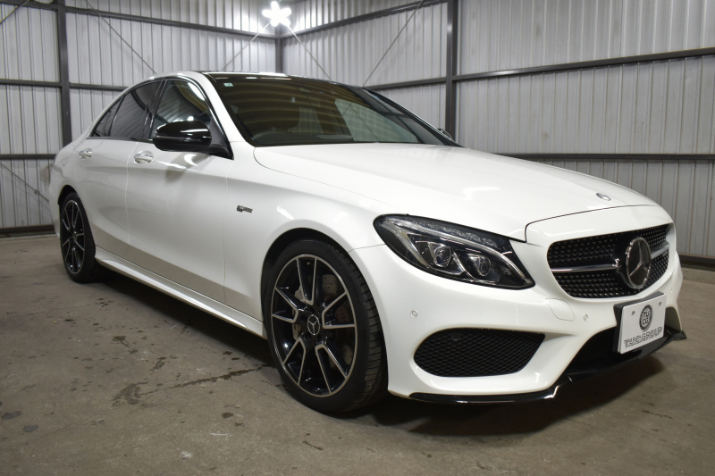 AMG Cクラス C43 4ﾏﾁｯｸ  ﾚｰﾀﾞｰｾｰﾌﾃｨP 3.0ﾘｯﾀｰV6ﾂｲﾝﾀｰﾎﾞ ﾊﾟﾉﾗﾏｻﾝﾙｰﾌ 革 ｴｱﾛ19AW ﾌﾞﾙﾒｽﾀｰｻｳﾝﾄﾞ ｴｱﾊﾞﾗﾝｽP ﾌｯﾄﾘｱｹﾞｰﾄ ﾃﾞｨｽﾄﾛ ﾌﾞﾗｲﾝﾄﾞS ﾚｰﾝｷｰﾌﾟ ﾅﾋﾞTV Bｶﾒﾗ ｷｰﾚｽｺﾞｰ 2年保証