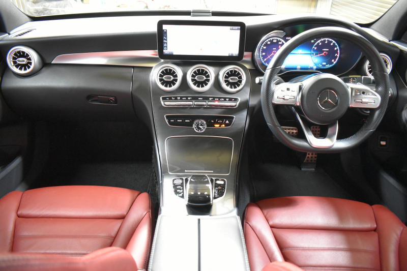 メルセデスベンツ Cクラス C200 4MATIC AVG AMGﾗｲﾝ ﾚｻﾞｰｴｸｽｸﾙｰｼﾌﾞP ﾚｰﾀﾞｰｾｰﾌﾃｨP 後期 4WD 赤革 ﾌﾞﾙﾒｽﾀｰS HUD ｴｱﾊﾞﾗﾝｽP 液晶ﾒｰﾀｰ ﾌｯﾄﾄﾗﾝｸ AMGｴｱﾛ18AW ﾃﾞｨｽﾄﾛ ﾌﾞﾗｲﾝﾄﾞS ﾚｰﾝｷｰﾌﾟ ﾅﾋﾞTV Bｶﾒﾗ ｷｰﾚｽｺﾞｰ 2年保証