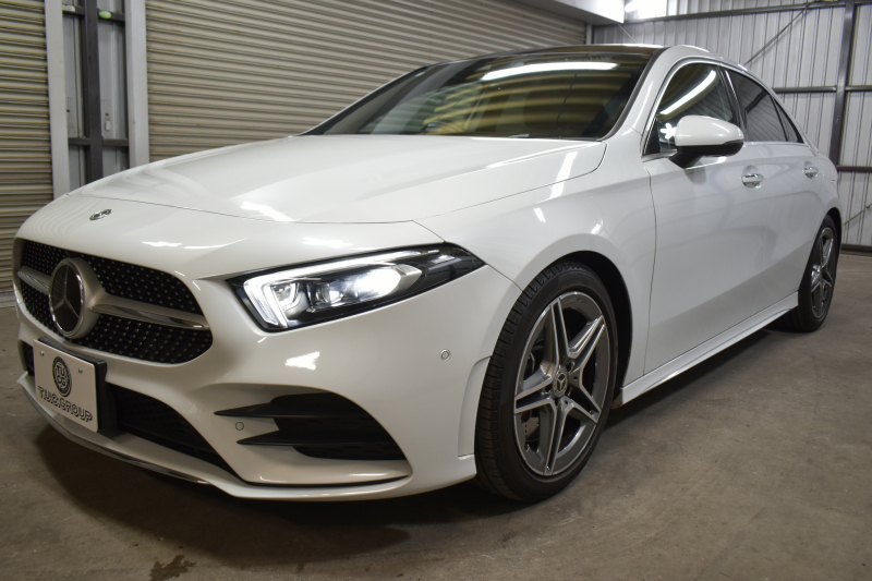 メルセデスベンツ Aクラス A250 4ﾏﾁｯｸ AMGﾗｲﾝ AMGﾚｻﾞｰｴｸｽｸﾙｰｼﾌﾞ ｱﾄﾞﾊﾞﾝｽﾄﾞP ﾚｰﾀﾞｰSP  ﾊﾟﾉﾗﾏｻﾝﾙｰﾌ ﾋｰﾀｰ黒灰革 ﾃﾞｨｽﾄﾛ ﾌﾞﾗｲﾝﾄﾞS Lﾁｪﾝｼﾞ AMGｴｱﾛ18AW ｷｰGO PTS ﾍｯﾄﾞｱｯﾌﾟD 対話式ﾅﾋﾞTV 360ｶﾒﾗ 2年保証