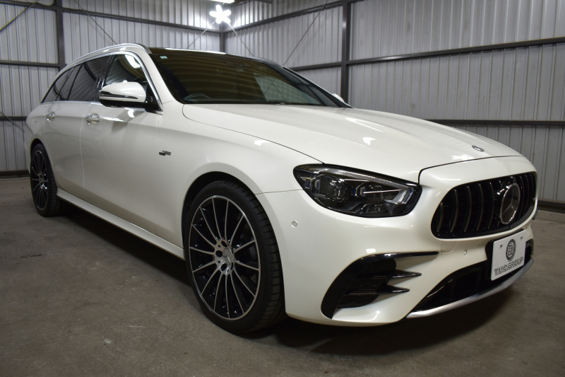 AMG Eクラス E53 4ﾏﾁｯｸ+ ﾜｺﾞﾝ ｴｸｽｸﾙｰｼﾌﾞ ﾚｰﾀﾞｰｾｰﾌﾃｨP 後期型 3.0ﾘｯﾀｰ/435馬力 4WD ﾊﾟﾉﾗﾏｻﾝﾙｰﾌ ﾋｰﾀｰｸｰﾗｰ黒革 ﾃﾞｨｽﾄﾛ BSM Lﾁｪﾝｼﾞ AMGｴｱﾛ20AW ｷｰﾚｽGO PTS ﾌﾞﾙﾒｽﾀｰ HUD 電動ｹﾞｰﾄ LEDﾍｯﾄﾞﾗｲﾄ 地ﾃﾞｼﾞﾅﾋﾞ 360ｶﾒﾗ 2年保証