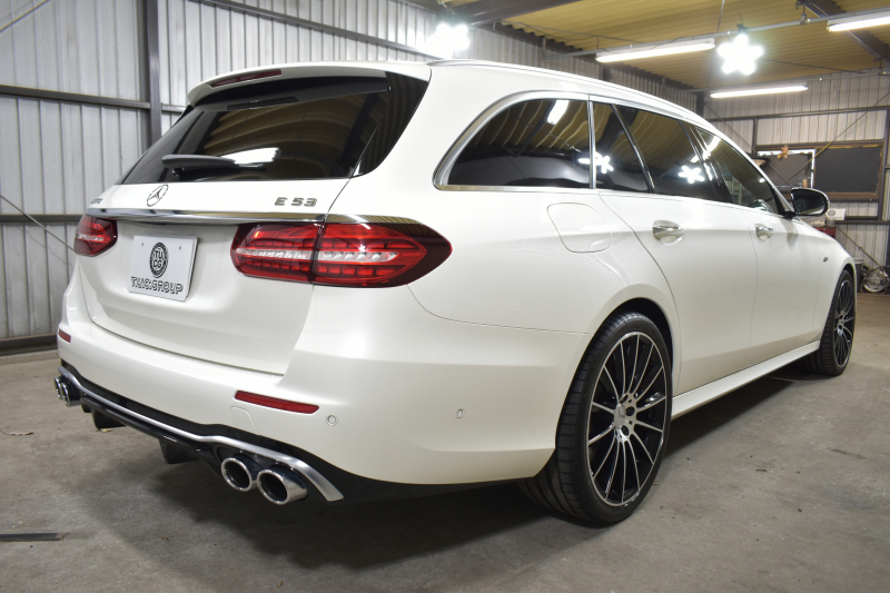 AMG Eクラス E53 4ﾏﾁｯｸ+ ﾜｺﾞﾝ ｴｸｽｸﾙｰｼﾌﾞ ﾚｰﾀﾞｰｾｰﾌﾃｨP 後期型 3.0ﾘｯﾀｰ/435馬力 4WD ﾊﾟﾉﾗﾏｻﾝﾙｰﾌ ﾋｰﾀｰｸｰﾗｰ黒革 ﾃﾞｨｽﾄﾛ BSM Lﾁｪﾝｼﾞ AMGｴｱﾛ20AW ｷｰﾚｽGO PTS ﾌﾞﾙﾒｽﾀｰ HUD 電動ｹﾞｰﾄ LEDﾍｯﾄﾞﾗｲﾄ 地ﾃﾞｼﾞﾅﾋﾞ 360ｶﾒﾗ 2年保証