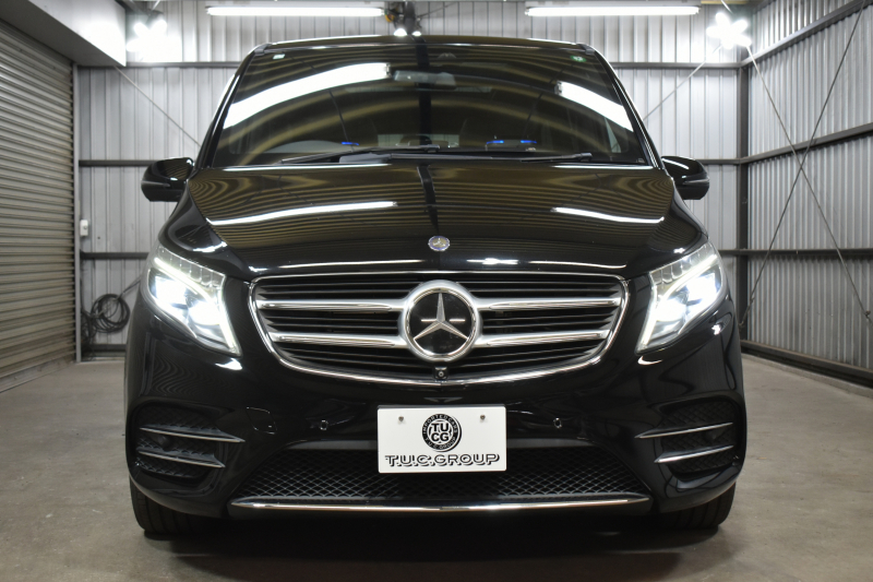 メルセデスベンツ Vクラス V220d ｽﾎﾟｰﾂ ﾛﾝｸﾞ AMGﾗｲﾝ ﾚｰﾀﾞｰP  ﾊﾟﾉﾗﾏｻﾝﾙｰﾌ  ﾌﾞﾙﾒｽﾀｰS ﾋｰﾀｰ黒革 ﾃﾞｨｽﾄﾛ BSM Lｷｰﾌﾟ AMGｴｱﾛ19AW 両側電動ｽﾗｲﾄﾞ 電動Rｹﾞｰﾄ 地ﾃﾞｼﾞ360ｶﾒﾗ 2年保証