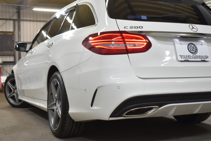 メルセデスベンツ Cクラス C200ﾜｺﾞﾝ ｽﾎﾟｰﾂ ﾚｰﾀﾞｰｾｰﾌﾃｨP 1ｵｰﾅｰ 革 ﾍｯﾄﾞｱｯﾌﾟﾃﾞｨｽﾌﾟﾚｲ AMGｴｱﾛ18AW ﾃﾞｨｽﾄﾛﾆｯｸ ﾌﾞﾗｲﾝﾄﾞｽﾎﾟｯﾄ ﾚｰﾝｷｰﾌﾟ ｷｰﾚｽｺﾞｰ ﾅﾋﾞTV ﾊﾞｯｸｶﾒﾗ ｵｰﾄﾃｰﾙｹﾞｰﾄ 2年保証