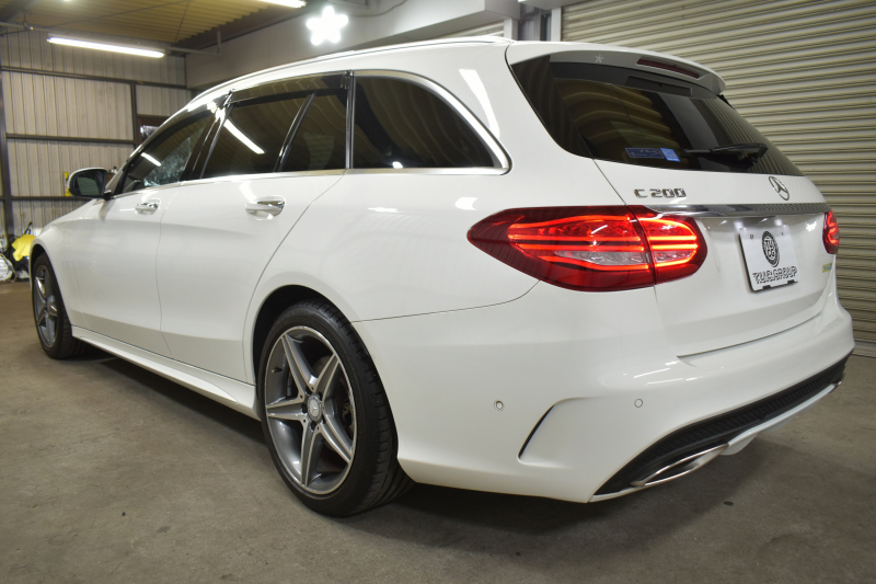 メルセデスベンツ Cクラス C200ﾜｺﾞﾝ ｽﾎﾟｰﾂ ﾚｰﾀﾞｰｾｰﾌﾃｨP 1ｵｰﾅｰ 革 ﾍｯﾄﾞｱｯﾌﾟﾃﾞｨｽﾌﾟﾚｲ AMGｴｱﾛ18AW ﾃﾞｨｽﾄﾛﾆｯｸ ﾌﾞﾗｲﾝﾄﾞｽﾎﾟｯﾄ ﾚｰﾝｷｰﾌﾟ ｷｰﾚｽｺﾞｰ ﾅﾋﾞTV ﾊﾞｯｸｶﾒﾗ ｵｰﾄﾃｰﾙｹﾞｰﾄ 2年保証