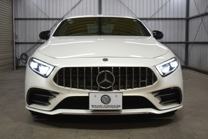 AMG CLSクラス CLS53 4ﾏﾁｯｸ+ ﾚｰﾀﾞｰｾｰﾌﾃｨP  ISG搭載 4WD 1ｵ-ﾅ-車両 ｶﾞﾗｽｻﾝﾙｰﾌ ﾋｰﾀｰｸｰﾗｰ革 ﾃﾞｨｽﾄﾛ BSM Lﾁｪﾝｼﾞ AMGｴｱﾛ20AW ｷｰﾚｽGO PTS ﾌﾞﾙﾒｽﾀｰ HUD ﾌｯﾄｹﾞｰﾄ LEDﾍｯﾄﾞﾗｲﾄ 地ﾃﾞｼﾞﾅﾋﾞ 360ｶﾒﾗ 2年保証