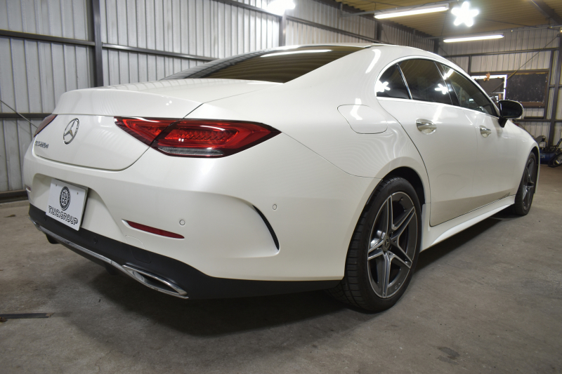 メルセデスベンツ CLS CLS220d ｽﾎﾟｰﾂ ｴｸｽｸﾙｰｼﾌﾞ ﾚｰﾀﾞｰSP ｻﾝﾙｰﾌ 全席ﾋｰﾀｰ&ﾍﾞﾝﾁﾚｰﾀｰ赤黒本革  ﾃﾞｨｽﾄﾛ BSM AMGｴｱﾛ19AW ｷｰGO ﾌｯﾄﾄﾗﾝｸ ﾌﾞﾙﾒｽﾀｰ 地ﾃﾞｼﾞ360ｶﾒﾗ ﾍｯﾄﾞｱｯﾌﾟﾃﾞｨｽﾌﾟﾚｲ ｴｱｻｽ 2年保証