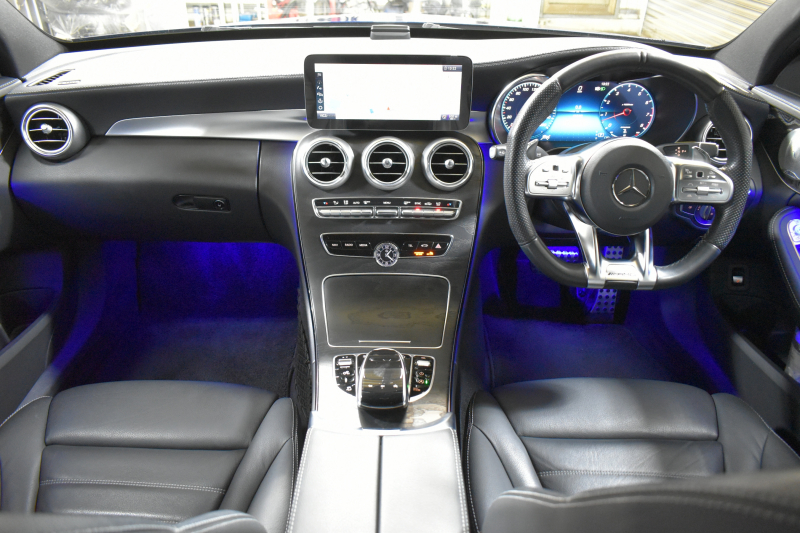 AMG Cクラス C43 4ﾏﾁｯｸ ﾜｺﾞﾝ  ﾚｰﾀﾞｰｾｰﾌﾃｨP 後期型 3.0ﾘｯﾀｰV6ﾂｲﾝﾀｰﾎﾞ 黒革 ﾌﾞﾙﾒｽﾀｰｻｳﾝﾄﾞ 液晶ﾒｰﾀｰ HUD ｴｱﾊﾞﾗﾝｽP ﾌｯﾄｹﾞｰﾄ AMGｴｱﾛ19AW LEDﾍｯﾄﾞﾗｲﾄ ﾃﾞｨｽﾄﾛ ﾌﾞﾗｲﾝﾄﾞS ﾚｰﾝｷｰﾌﾟ ﾅﾋﾞTV Bｶﾒﾗ 2年保証