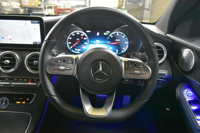 メルセデスベンツ Cクラス C220dﾜｺﾞﾝ ｱﾊﾞﾝｷﾞｬﾙﾄﾞﾚｻﾞｰｴｸｽｸﾙｰｼﾌﾞP ﾚｰﾀﾞｰｾｰﾌﾃｨP 後期 黒革 ﾌﾞﾙﾒｽﾀｰS HUD 液晶ﾒｰﾀｰ ﾌｯﾄｹﾞｰﾄ AMGｴｱﾛ18AW ﾃﾞｨｽﾄﾛ ﾌﾞﾗｲﾝﾄﾞS ﾅﾋﾞTV Bｶﾒﾗ ｷｰﾚｽｺﾞｰ 2年保証
