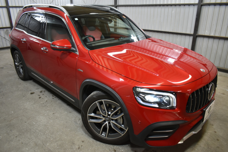 AMG GLB MercedesAMG GLB35 4ﾏﾁｯｸ AMGｱﾄﾞﾊﾞﾝｽﾄﾞ＆ﾊﾟﾌｫｰﾏﾝｽP ﾚｰﾀﾞｰｾｰﾌﾃｨP  ﾊﾟﾉﾗﾏｻﾝﾙｰﾌ ﾋｰﾀｰ赤/黒革 対話式ﾅﾋﾞ ﾃﾞｨｽﾄﾛﾆｯｸ ﾌﾞﾗｲﾝﾄﾞｽﾎﾟｯﾄ ﾚｰﾝｷｰﾌﾟ AMGｴｱﾛ19AW ｷｰﾚｽGO PTS ﾍｯﾄﾞｱｯﾌﾟD  地ﾃﾞｼﾞﾅﾋﾞ 360ｶﾒﾗ 2年保証