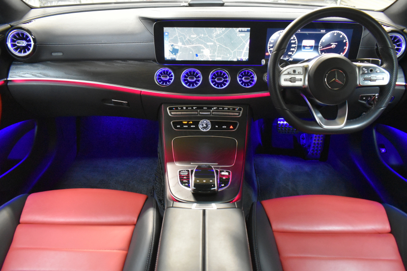 メルセデスベンツ Eクラス E200ｸｰﾍﾟ ｽﾎﾟｰﾂ ﾚｻﾞｰP ﾚｰﾀﾞｰｾｰﾌﾃｨP ﾊﾟﾉﾗﾏｻﾝﾙｰﾌ 革 AMGｴｱﾛ19AW ﾌﾞﾙﾒｽﾀｰS ﾍｯﾄﾞｱｯﾌﾟD ｴｱﾊﾞﾗﾝｽP ﾅﾋﾞTV 360ｶﾒﾗ ﾃﾞｨｽﾄﾛﾆｯｸ ﾌﾞﾗｲﾝﾄﾞｽﾎﾟｯﾄ ﾚｰﾝｷｰﾌﾟ ｷｰﾚｽｺﾞｰ 2年保証