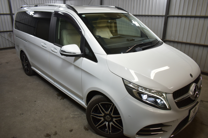 メルセデスベンツ Vクラス V220d ｱﾊﾞﾝｷﾞｬﾙﾄﾞ ﾛﾝｸﾞ EXCｼｰﾄP AMGﾗｲﾝ ﾚｰﾀﾞｰｾｰﾌﾃｨP 1ｵｰﾅｰ ﾊﾟﾉﾗﾏｻﾝﾙｰﾌ 革 AMGｴｱﾛ19AW ﾌﾞﾙﾒｽﾀｰｻｳﾝﾄﾞ MBUXﾅﾋﾞTV 360ｶﾒﾗ ﾃﾞｨｽﾄﾛ ﾌﾞﾗｲﾝﾄﾞS 両側電動ｽﾗｲﾄﾞﾄﾞｱ 2列目ﾋｰﾀｰｸｰﾗｰ革 2年保証