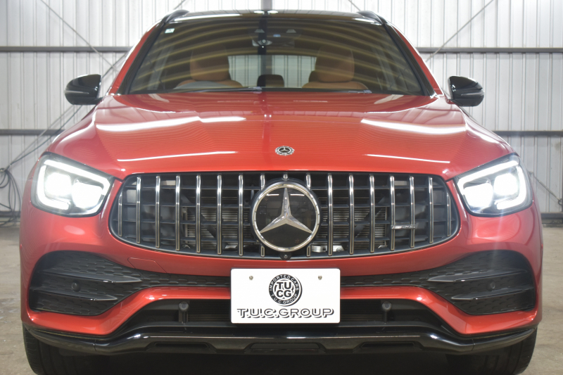 AMG GLC GLC43 4MATIC  ｴｸｽｸﾙｰｼﾌﾞ ﾚｰﾀﾞｰｾｰﾌﾃｨP 後期型 1ｵｰﾅｰ車両 390馬力V6 ﾊﾟﾉﾗﾏｻﾝR MBUXｼｽﾃﾑ ﾋｰﾀｰｸｰﾗｰ革 ﾃﾞｨｽﾄﾛ BSM Lﾁｪﾝｼﾞ AMGｴｱﾛ20AW ｷｰﾚｽGO PTS  HUD  対話式ﾅﾋﾞTV 360ｶﾒ 2年保証