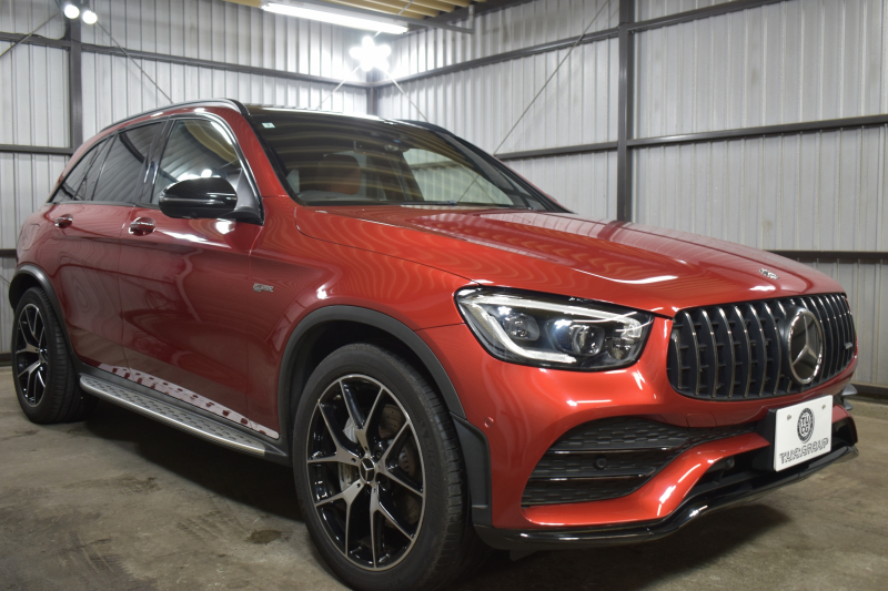AMG GLC GLC43 4MATIC  ｴｸｽｸﾙｰｼﾌﾞ ﾚｰﾀﾞｰｾｰﾌﾃｨP 後期型 1ｵｰﾅｰ車両 390馬力V6 ﾊﾟﾉﾗﾏｻﾝR MBUXｼｽﾃﾑ ﾋｰﾀｰｸｰﾗｰ革 ﾃﾞｨｽﾄﾛ BSM Lﾁｪﾝｼﾞ AMGｴｱﾛ20AW ｷｰﾚｽGO PTS  HUD  対話式ﾅﾋﾞTV 360ｶﾒ 2年保証