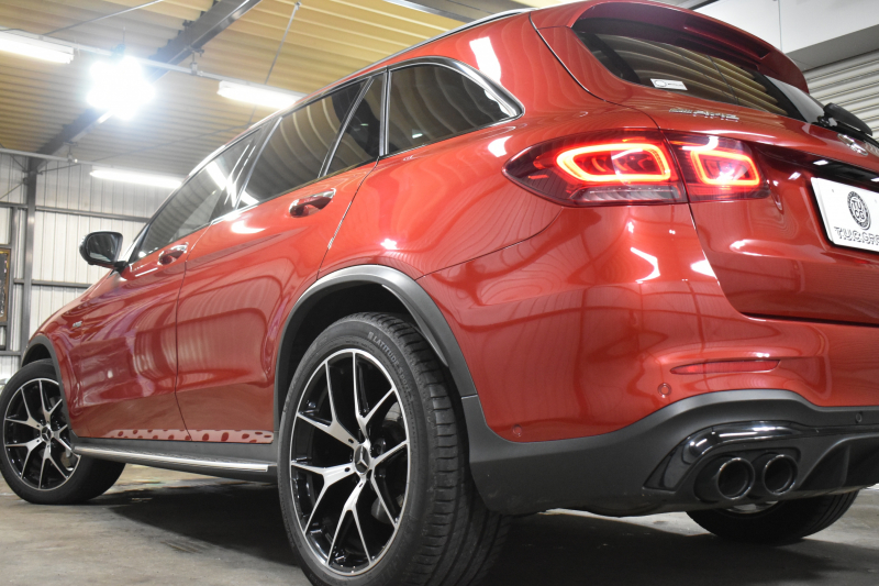 AMG GLC GLC43 4MATIC  ｴｸｽｸﾙｰｼﾌﾞ ﾚｰﾀﾞｰｾｰﾌﾃｨP 後期型 1ｵｰﾅｰ車両 390馬力V6 ﾊﾟﾉﾗﾏｻﾝR MBUXｼｽﾃﾑ ﾋｰﾀｰｸｰﾗｰ革 ﾃﾞｨｽﾄﾛ BSM Lﾁｪﾝｼﾞ AMGｴｱﾛ20AW ｷｰﾚｽGO PTS  HUD  対話式ﾅﾋﾞTV 360ｶﾒ 2年保証