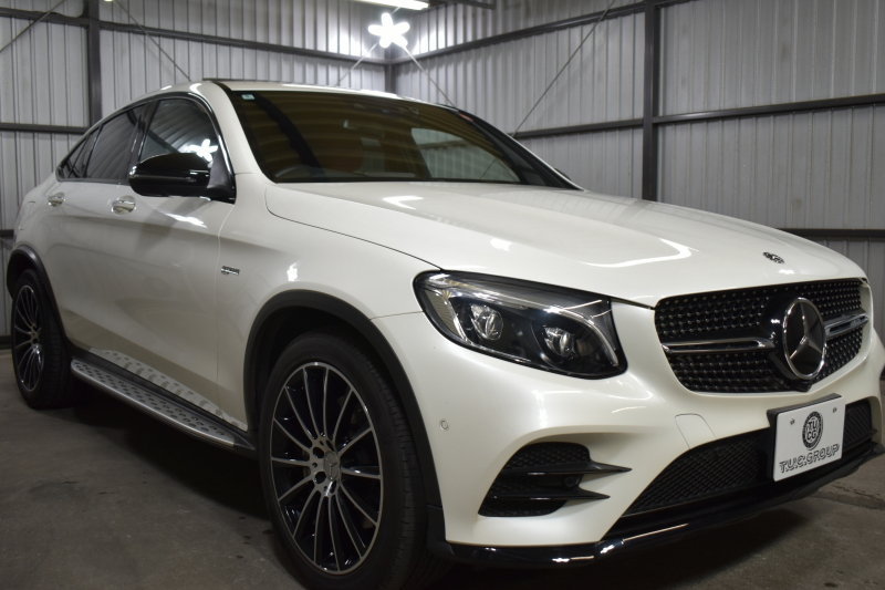 AMG GLCクーペ GLC43 4MATIC ｸｰﾍﾟ ﾚｻﾞｰｴｸｽｸﾙｰｼﾌﾞP ﾚｰﾀﾞｰｾｰﾌﾃｨP ｻﾝﾙｰﾌ 革 ﾌﾞﾙﾒｽﾀｰｻｳﾝﾄﾞ AMGｴｱﾛ20AW ﾍｯﾄﾞｱｯﾌﾟD ｴｱﾊﾞﾗﾝｽP ﾌｯﾄｹﾞｰﾄ ﾃﾞｨｽﾄﾛ ﾌﾞﾗｲﾝﾄﾞS ﾚｰﾝｷｰﾌﾟ ﾅﾋﾞTV 360ｶﾒﾗ ｷｰﾚｽｺﾞｰ 2年保証