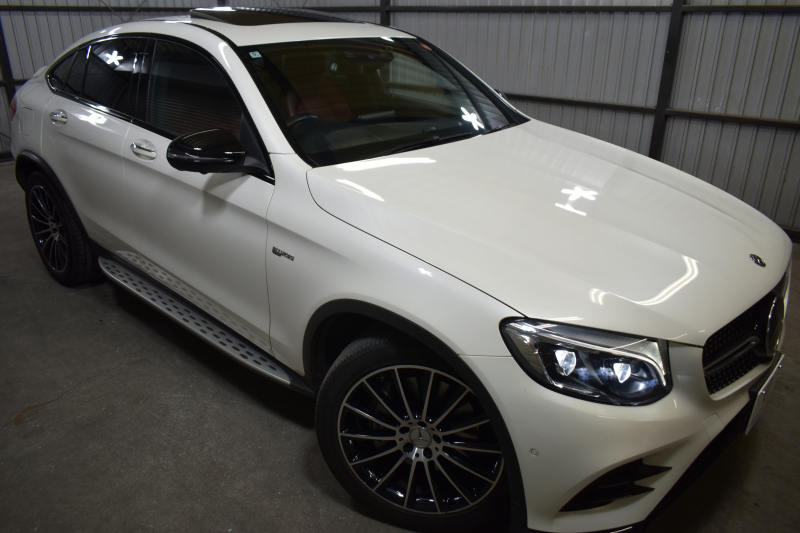 AMG GLCクーペ GLC43 4MATIC ｸｰﾍﾟ ﾚｻﾞｰｴｸｽｸﾙｰｼﾌﾞP ﾚｰﾀﾞｰｾｰﾌﾃｨP ｻﾝﾙｰﾌ 革 ﾌﾞﾙﾒｽﾀｰｻｳﾝﾄﾞ AMGｴｱﾛ20AW ﾍｯﾄﾞｱｯﾌﾟD ｴｱﾊﾞﾗﾝｽP ﾌｯﾄｹﾞｰﾄ ﾃﾞｨｽﾄﾛ ﾌﾞﾗｲﾝﾄﾞS ﾚｰﾝｷｰﾌﾟ ﾅﾋﾞTV 360ｶﾒﾗ ｷｰﾚｽｺﾞｰ 2年保証
