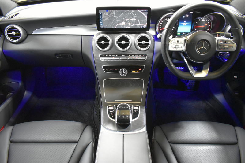 メルセデスベンツ Cクラス C200 4MATIC AVG AMGﾗｲﾝ  ﾚｰﾀﾞｰｾｰﾌﾃｨP 1ｵｰﾅｰ 後期 4WD ﾋｰﾀｰ革  AMGｴｱﾛ18AW ﾃﾞｨｽﾄﾛ ﾌﾞﾗｲﾝﾄﾞS ﾚｰﾝｷｰﾌﾟ PTS ﾅﾋﾞTV Bｶﾒﾗ ｷｰﾚｽｺﾞｰ ｱﾝﾋﾞｴﾝﾄﾗｲﾄ LEDﾗｲﾄ 2年保証
